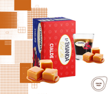 La Bevanda Del Re | 25 aromatisierte Kaffeepads,44mm Karamell-Geschmack