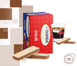 La Bevanda Del Re | 25 aromatisierte Kaffeepads,44mm Geschmack Choco Wafer