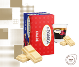 La Bevanda Del Re | 25 aromatisierte Kaffeepads,44mm Geschmack Weißer Schokolade