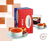 La Bevanda Del Re | 25 aromatisierte Kaffeepads,44mm Geschmack Katalanische Creme