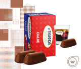 La Bevanda Del Re | 25 aromatisierte Kaffeepads,44mm Geschmack Gianduia