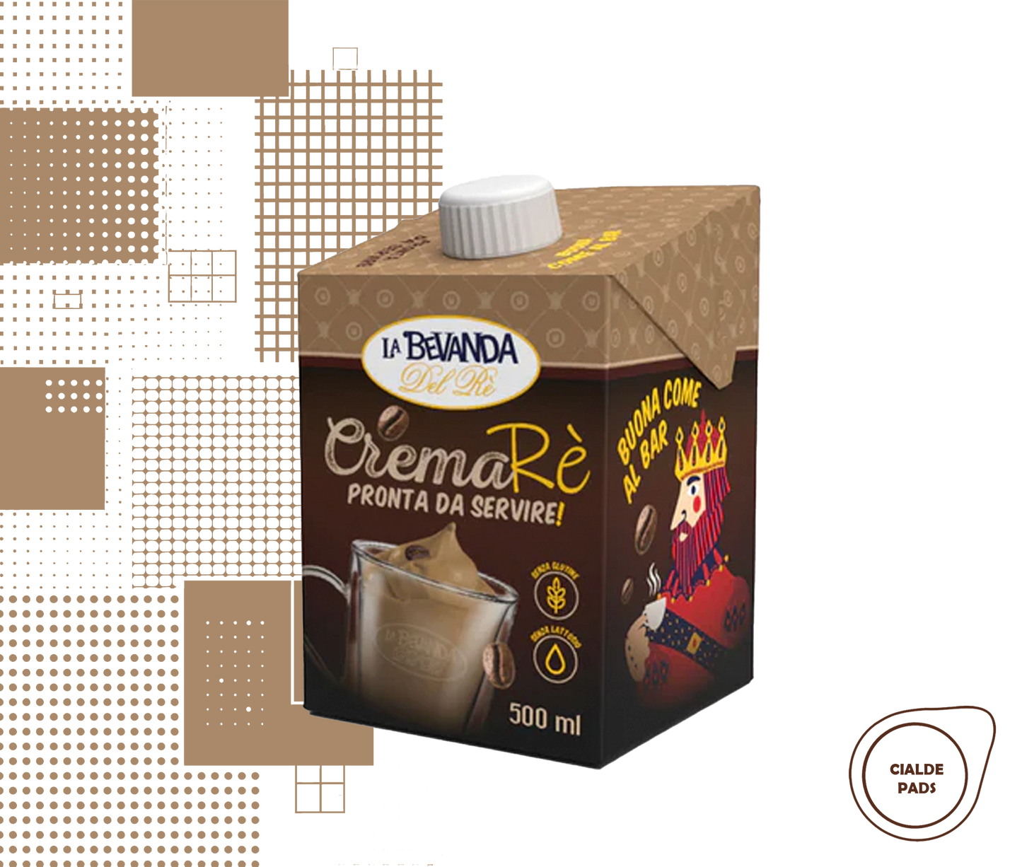 La Bevanda Del Re | CREMA CAFFE da 500 Gr pronto uso