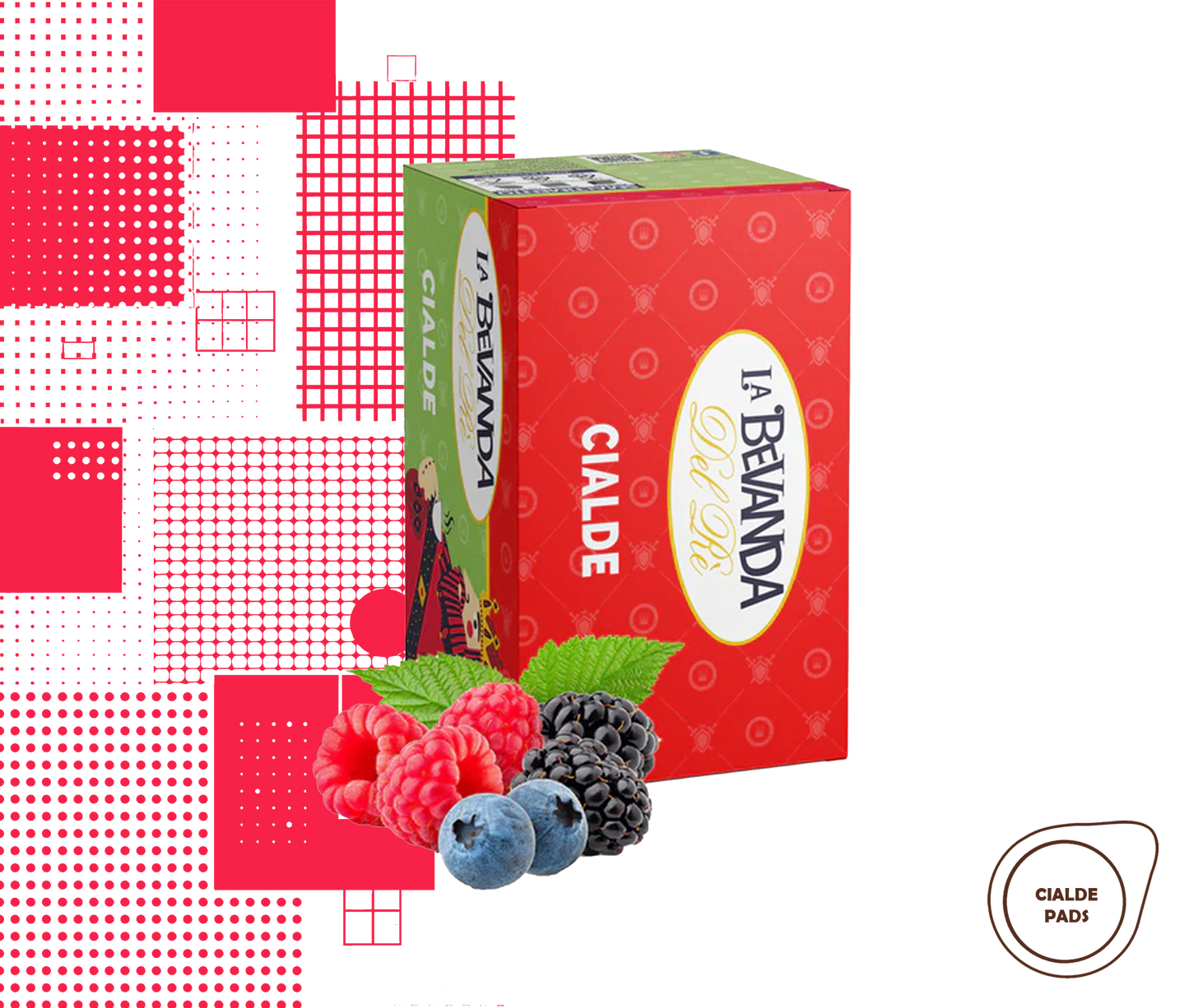 La Bevanda Del Rè | 20 pads Infuso Beeren