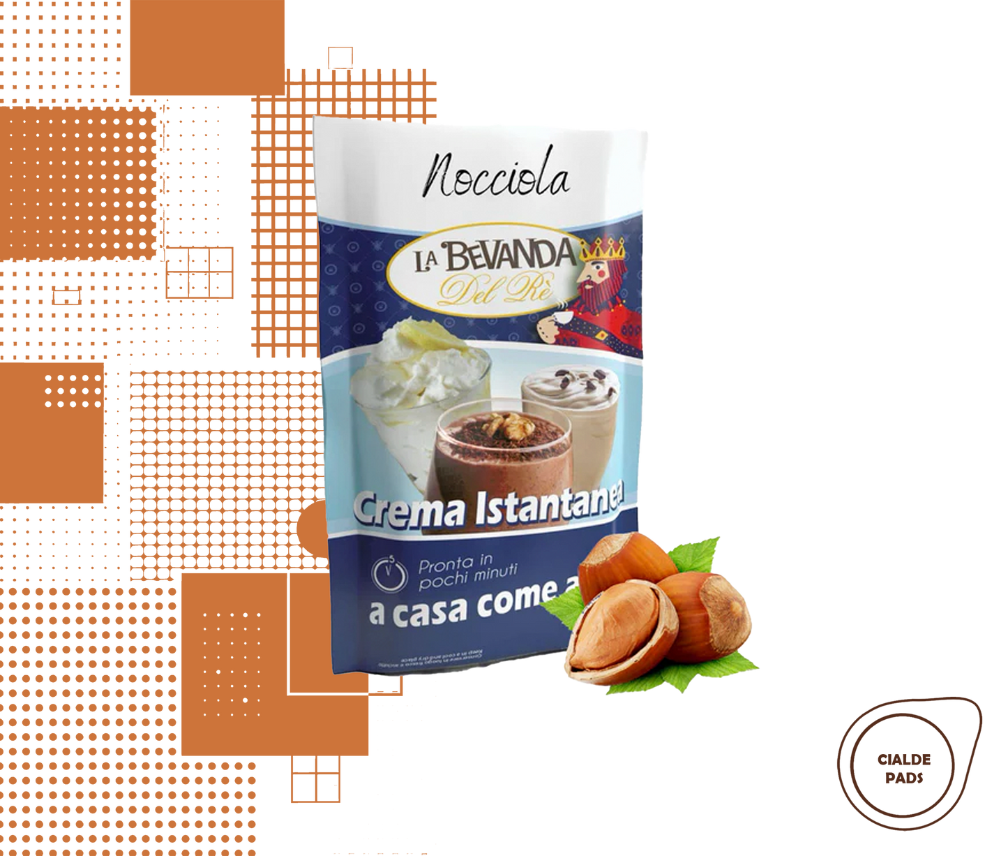 La Bevanda Del Rè | 1 bustina gusto - Nocciola