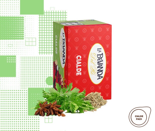 La Bevanda Del Rè | 20 cialde Infuso Ventre Piatto