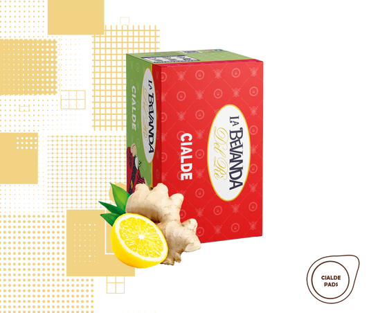 La Bevanda Del Rè | 20 pads Ingwer-Zitronen-Aufguss