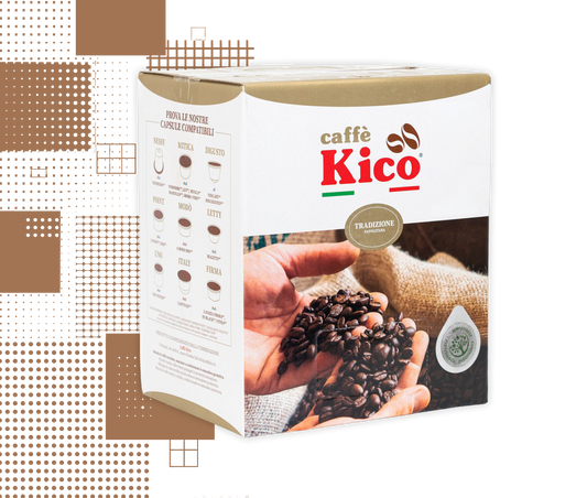 Kico | 150 Pads Mischung Braun