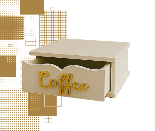 Dal Barista | Holzschublade  – Eleganz und Ordnung für Ihre Coffee Station -1
