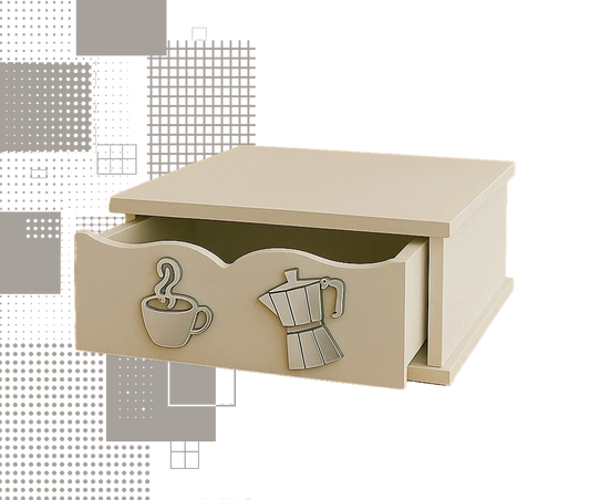 Dal Barista | Holzschublade  – Eleganz und Ordnung für Ihre Coffee Station -4