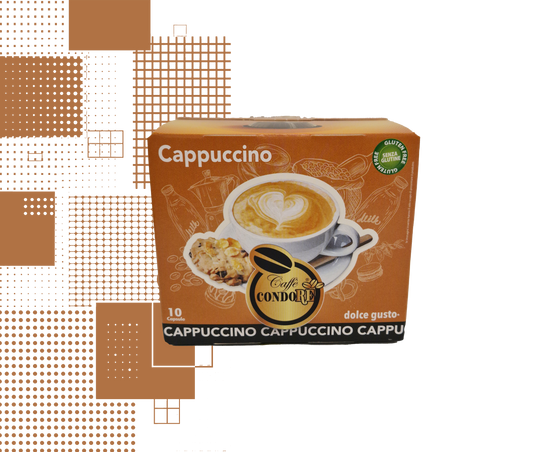 Dal Barista| 10 capsule gusto cappuccino compatibili con macchine Nescafé® Dolce Gusto®