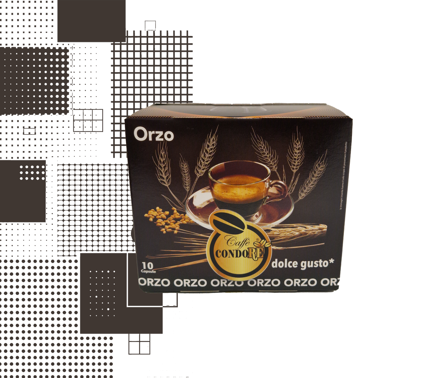 Dal Barista| 10 capsule gusto orzo compatibili con macchine Nescafé® Dolce Gusto®