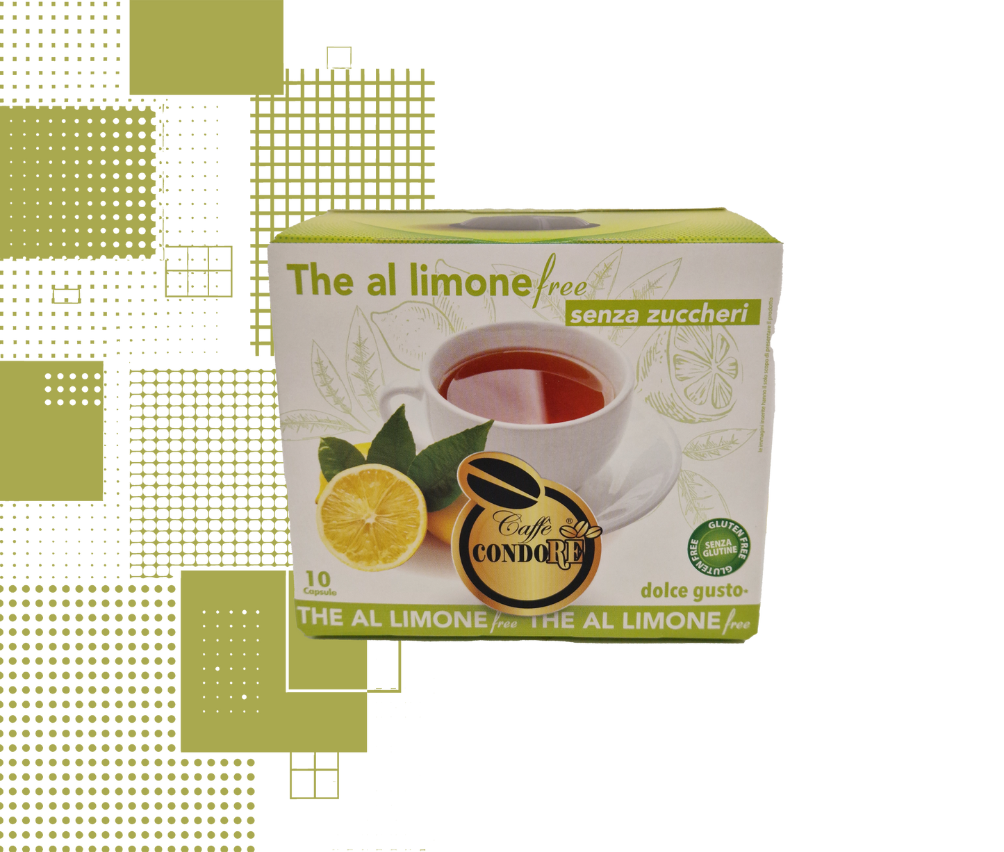 Dal Barista| 10 capsule di tè al limone compatibili con le macchine Nescafé® Dolce Gusto®