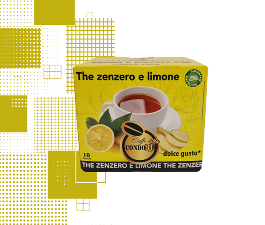 Dal Barista| 10 capsule zenzero e limone compatibili con macchine Nescafé® Dolce Gusto®