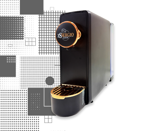 Macchina Essergio Nero-Gold | Compatibile con Sistema Essergio