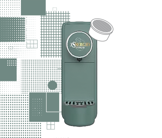 Macchina da caffè sistema Essergio – Verde