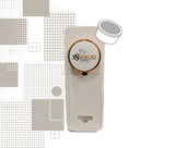 Essergio Condorelli Kaffeemaschine kompatibel mit Essergio-System – Weiß und Gold