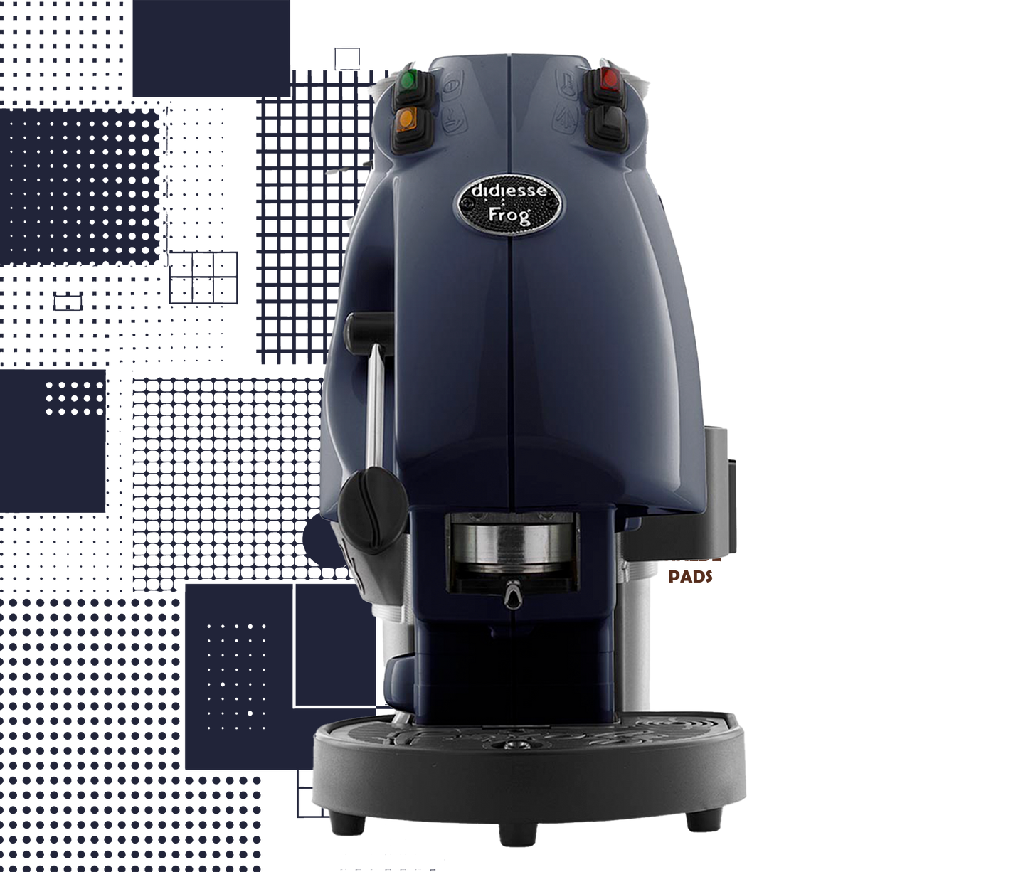 Dal Barista | Didiesse Frog Espressomaschine blu scuro