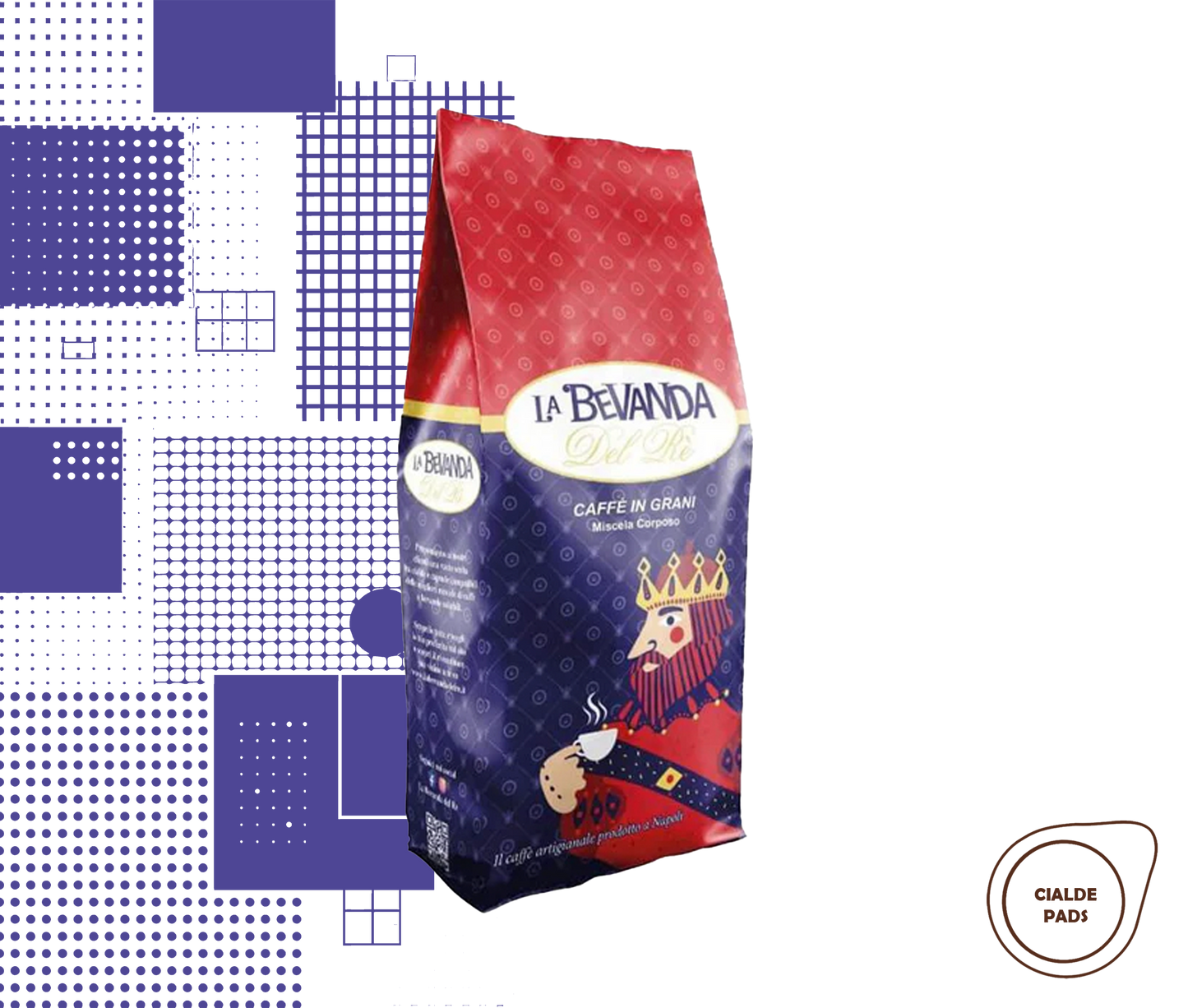 La Bevanda Del Rè | 1 kg Kaffeebohnen Vollmundige Mischung