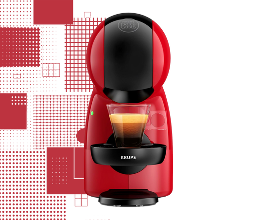 Dal Barista | Macchina per caffè a capsule Nescafè Dolce Gusto Piccolo XS by Krups rosso/nero