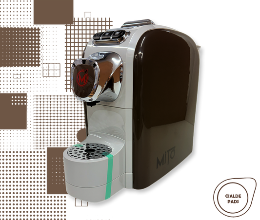 Mito | Kaffeemaschine Pads 44mm Braun Grau