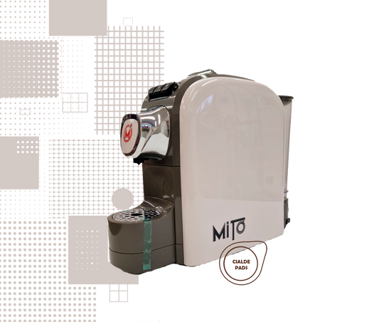 Mito | Macchina da caffè bianca e grigia