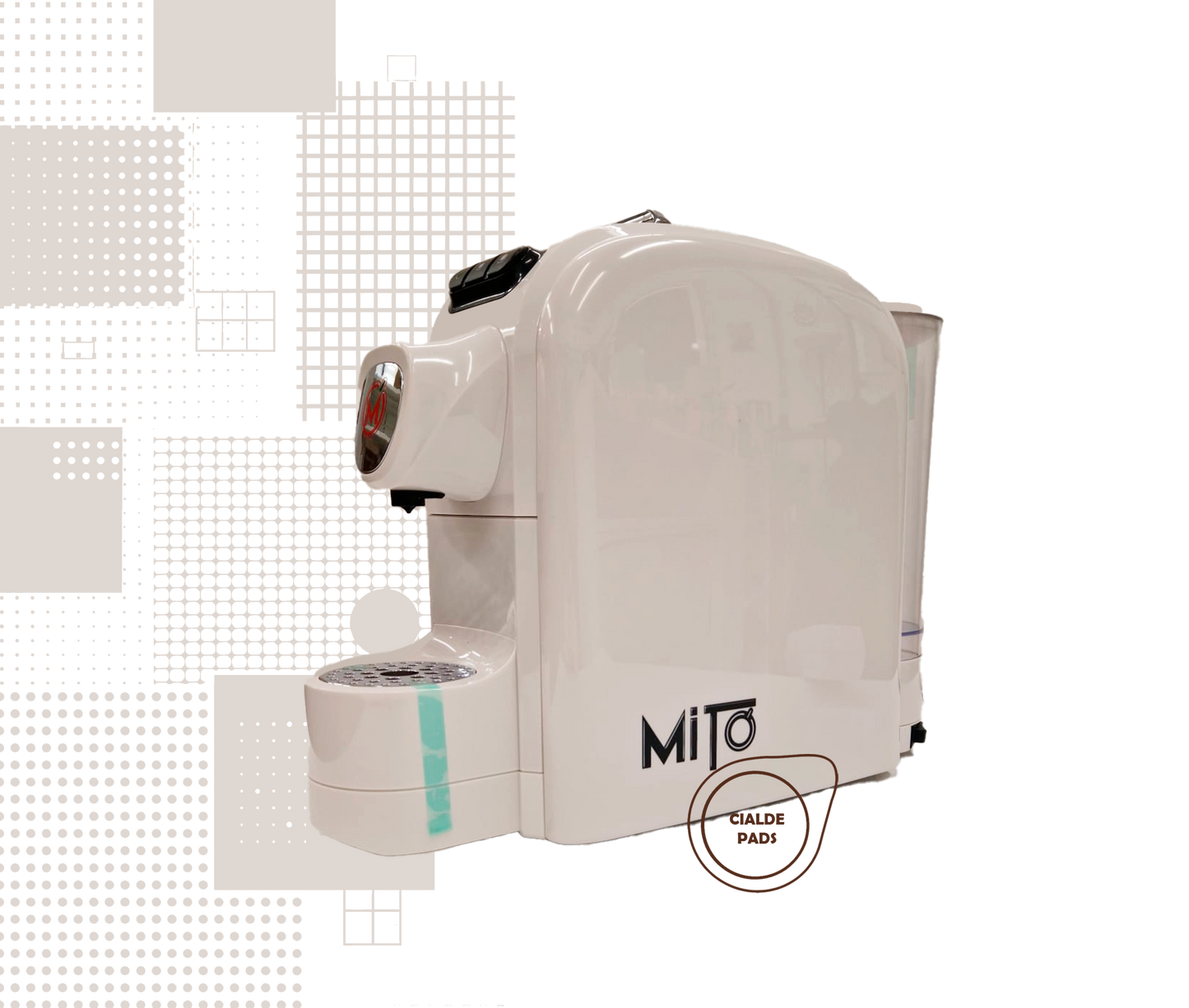 Mito | Macchina da caffè bianca