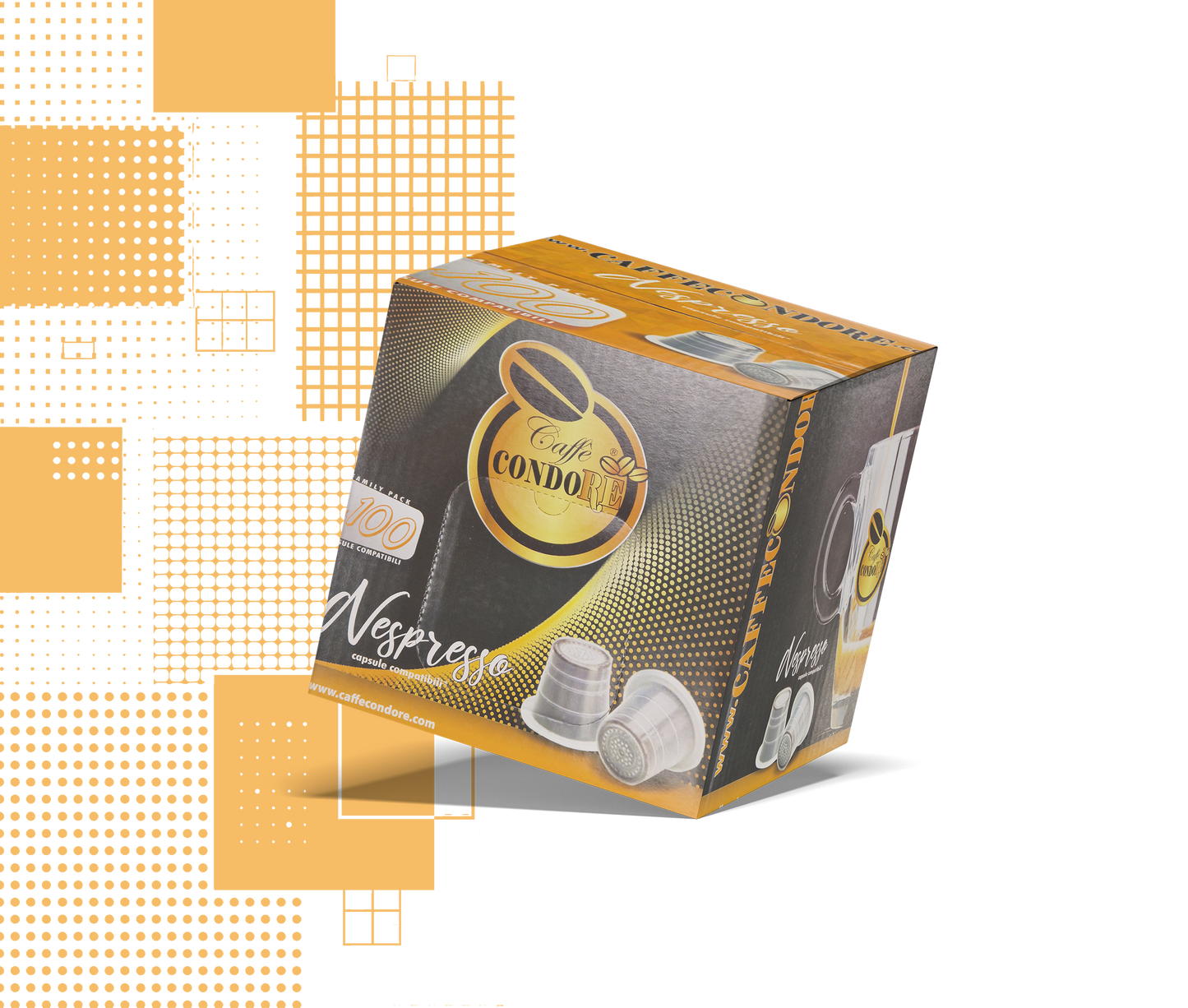 Dal Barista | 100 capsule compatibili Nespresso miscela nera