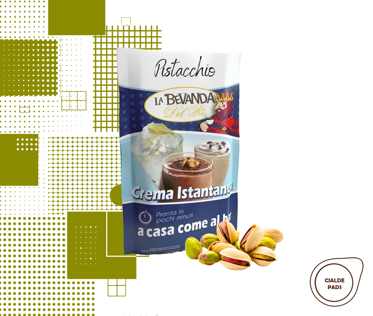 La Bevanda Del Rè | 1 bustina gusto - Pistacchio