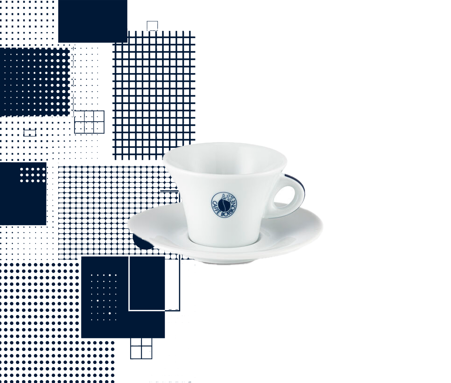 Dal Barista | Borbone Cappuccino Tassen - 6er Set