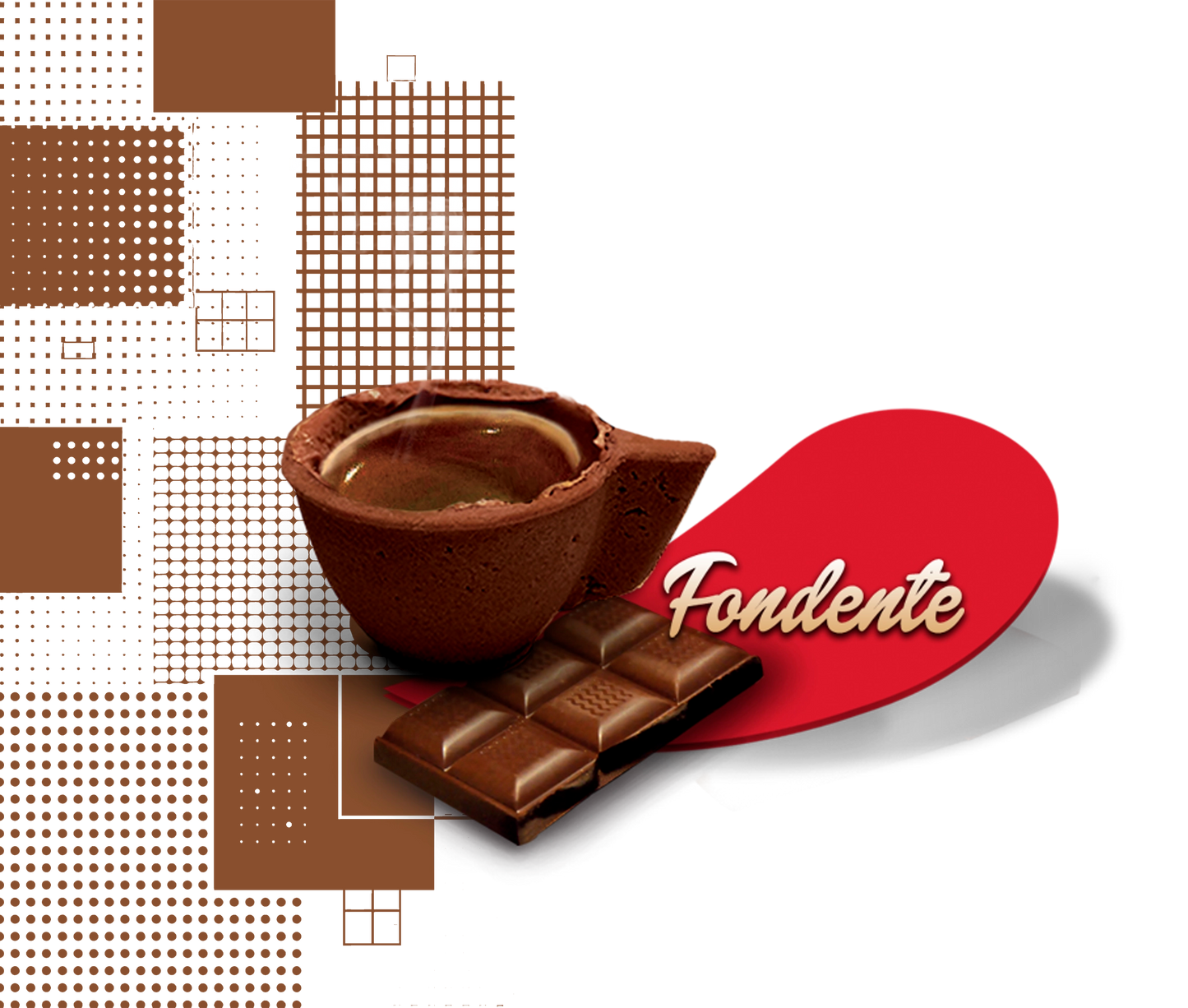 Dal Barista | Tazzina di pasta frolla artigianale gusto cioccolato