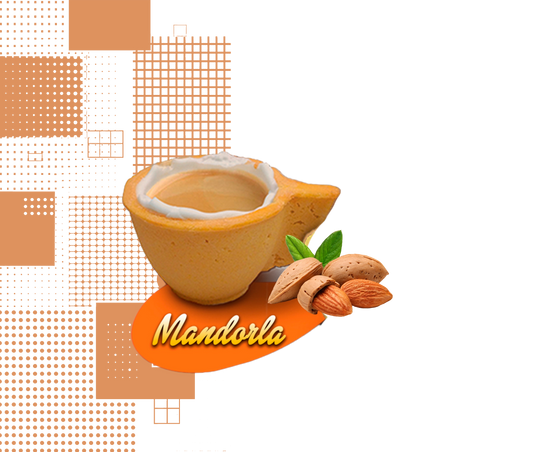 Dal Barista | Tazzina di pasta frolla artigianale gusto mandorla