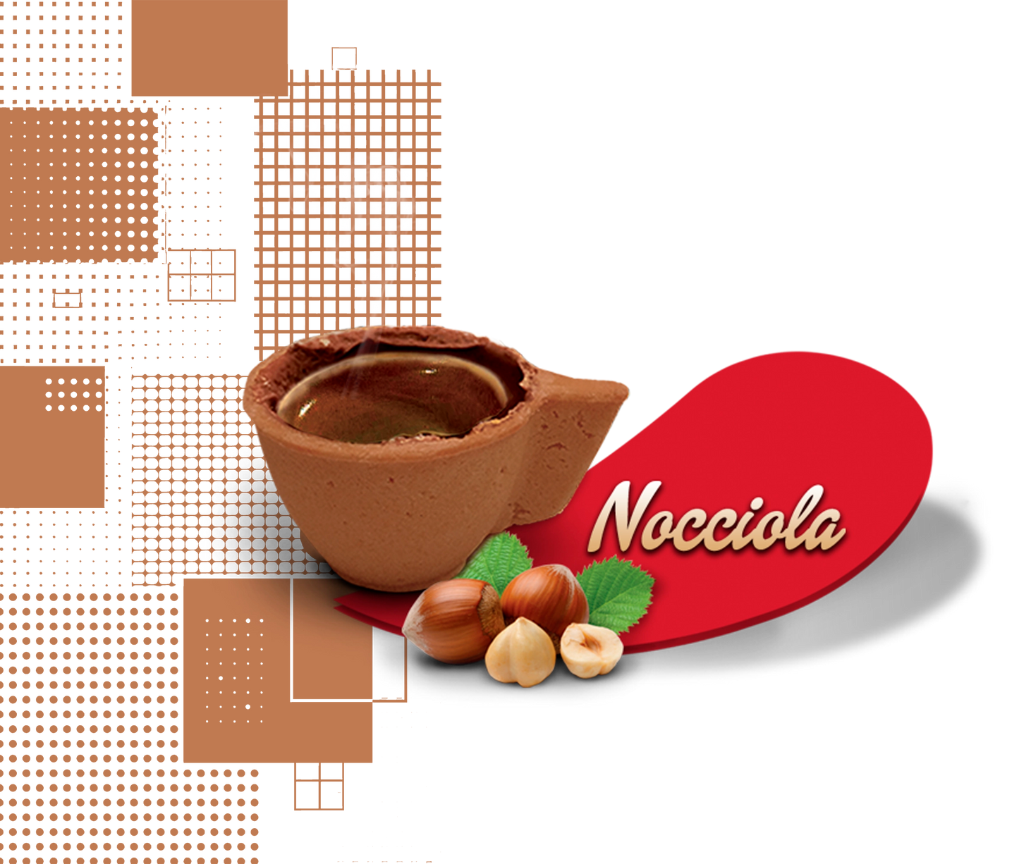 Dal Barista | Tazzina di pasta frolla artigianale gusto nocciola