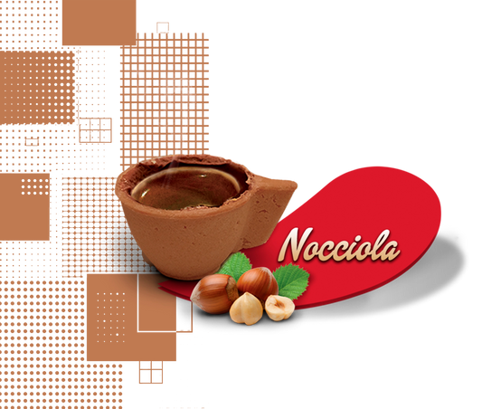 Dal Barista | Tazzina di pasta frolla artigianale gusto nocciola