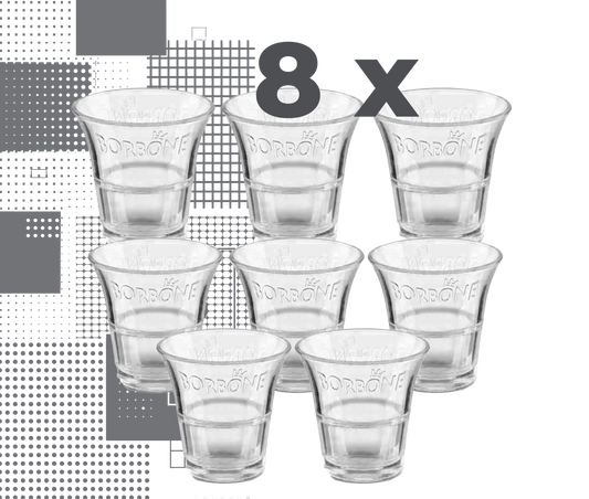 Dal | Caffe Borbone bicchiere espresso 6 pezzi