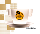 Dal Barista | Tazzone Grande in Ceramica Porta Cialde e Capsule Caffè | Große Keramik-Tasse – Kapselhalter & Deko-Becher 1