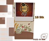 Condorè | 18 aromatisierte Kaffeepads, 44mm Geschmack Orzo