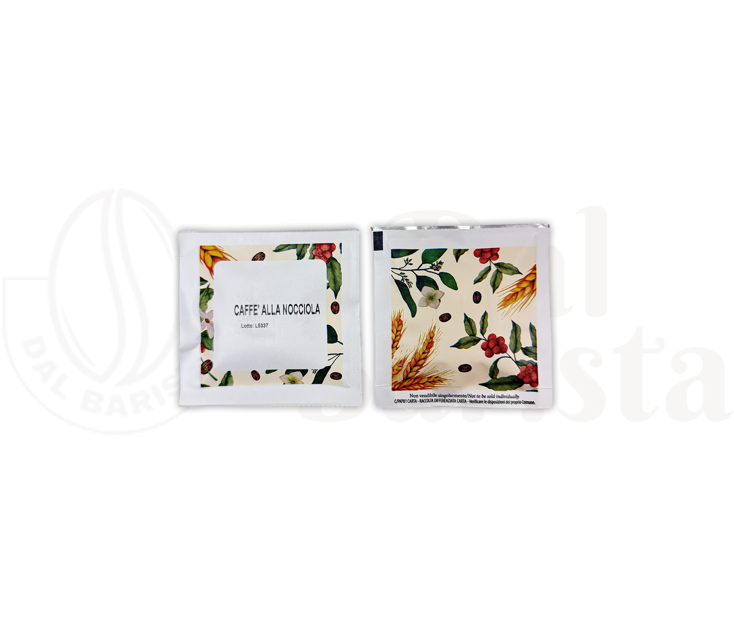 Condorè | Cialde di Caffè alla Nocciola - 18 Pad Aromatizzate Ø 44 mm