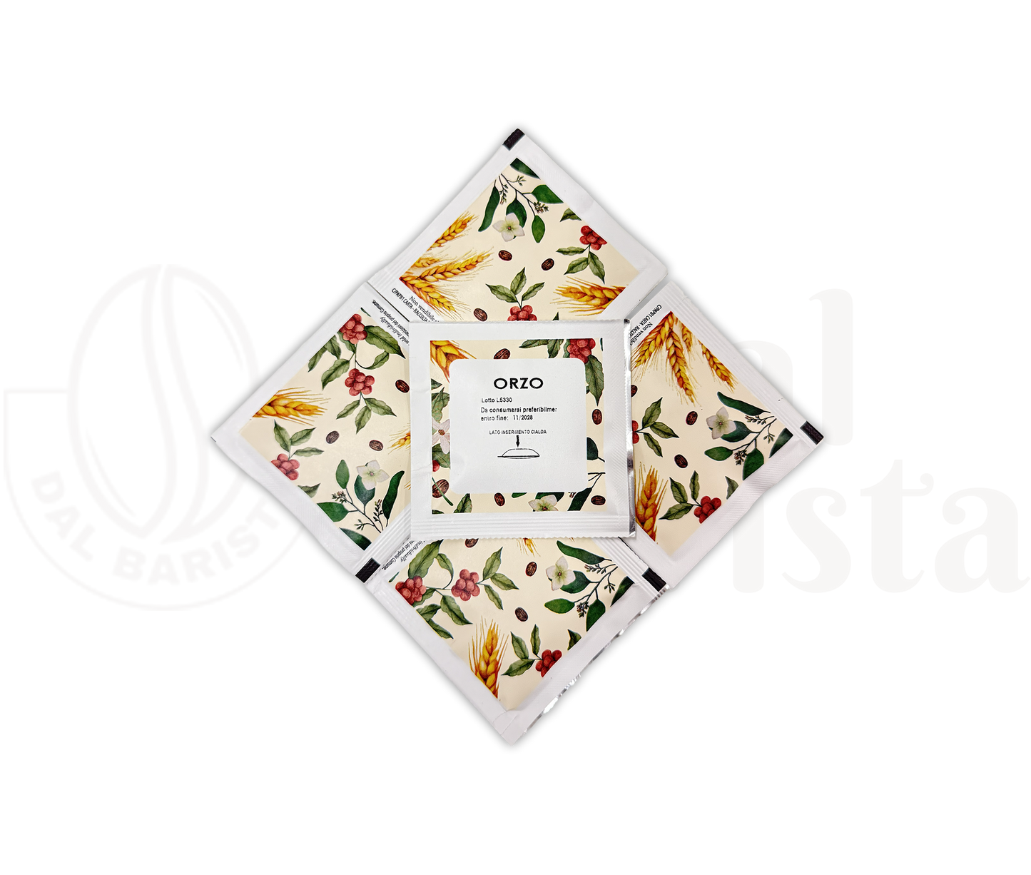 Condorè | Cialde di Bevanda all'Orzo - 18 Pad Aromatizzate Ø 44 mm 