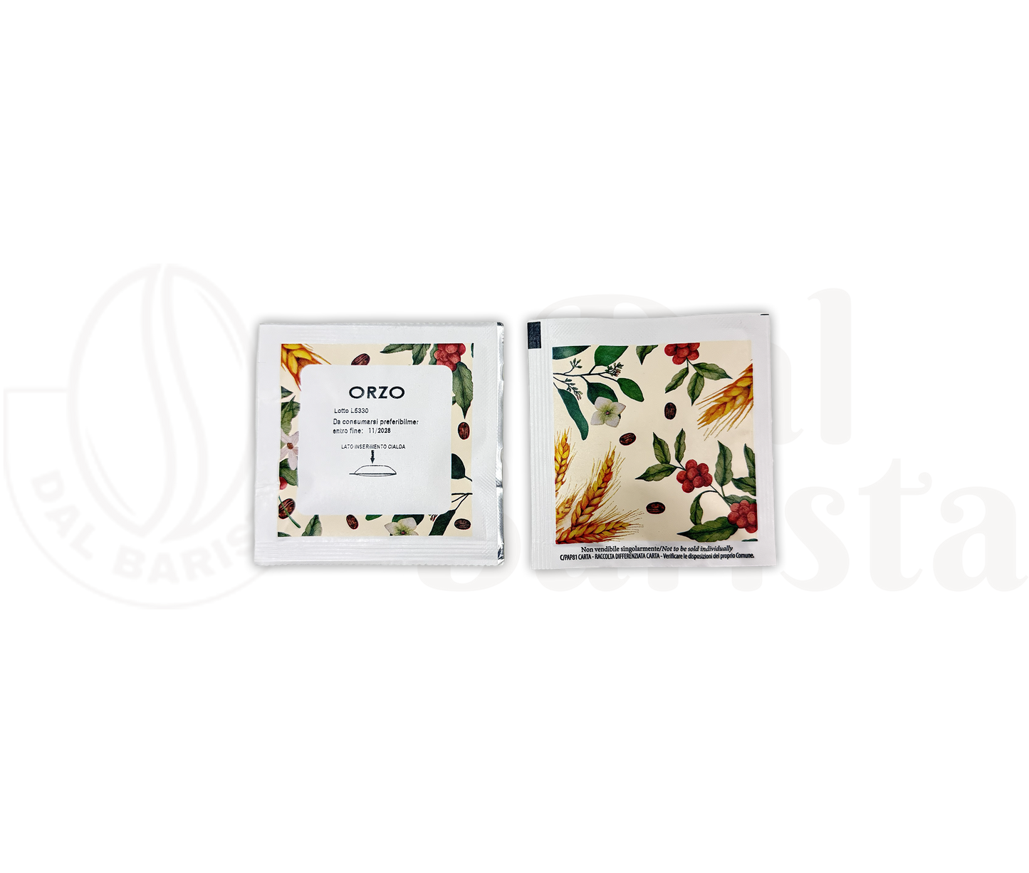 Condorè | Cialde di Bevanda all'Orzo - 18 Pad Aromatizzate Ø 44 mm 
