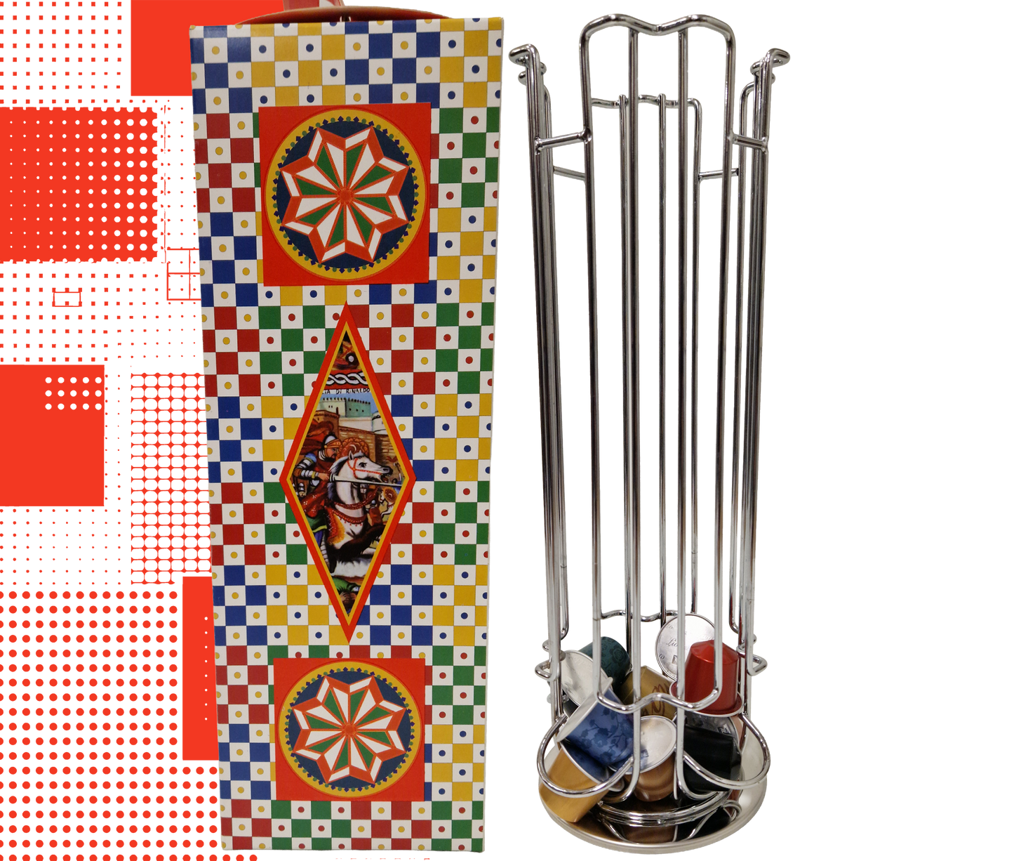 Dal Barista | Kapselhalter aus Edelstahl