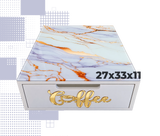 Dal Barista | Holzschublade  – bianco - marmo gold coffee