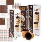 Dal Barista | Chocup 5 tazzine in Waffel ricoperti al cioccolato