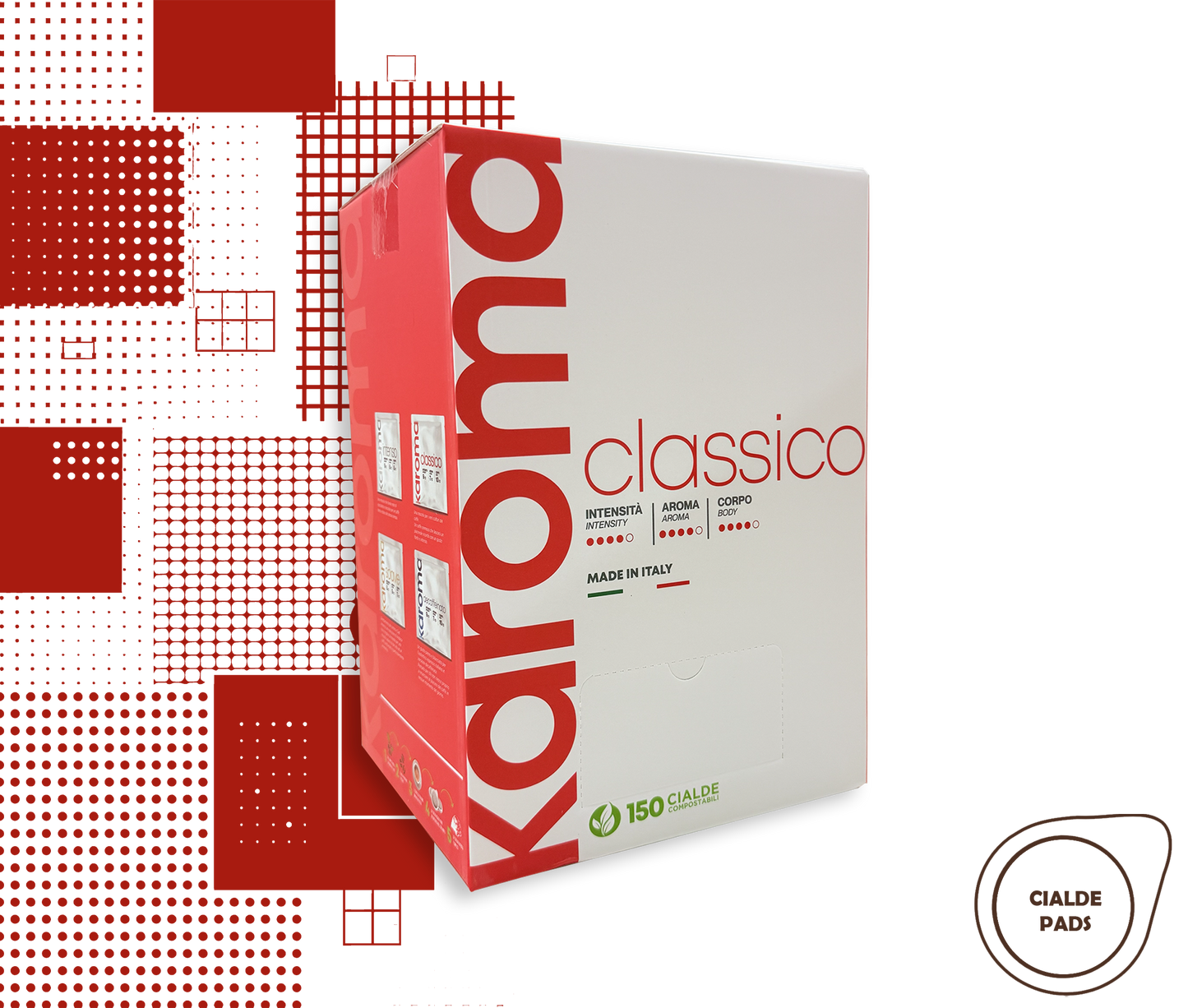 Karoma | 150 Pads Espresso Classico