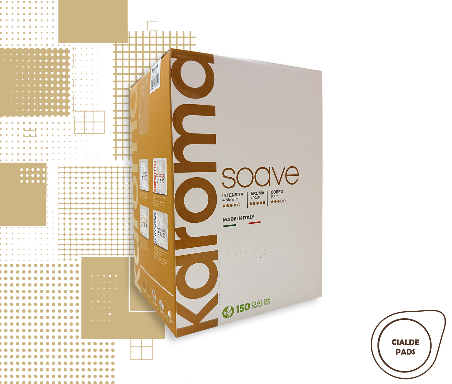Karoma | 150 Pads Espresso Soave
