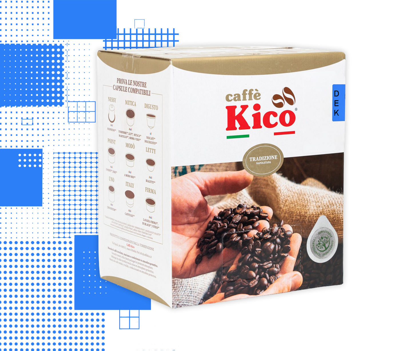 Kico | 150 Cialde Miscela DEK