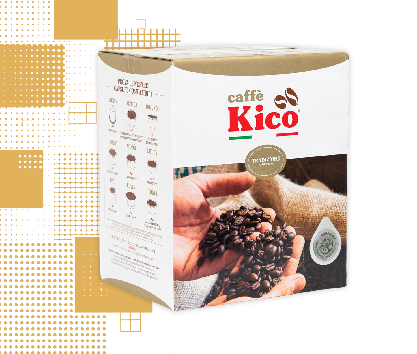 Kico | 150 Cialde Miscela Gold
