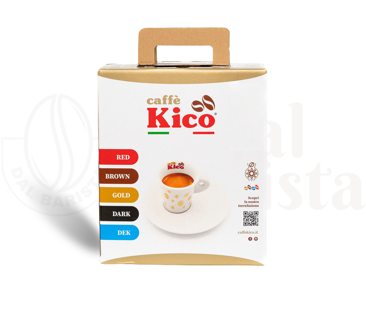 Kico | 150 Cialde Miscela Brown