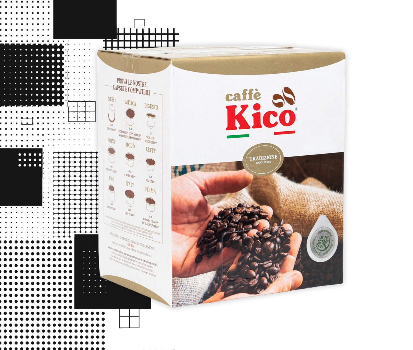 Kico | 150 Cialde Miscela Nera
