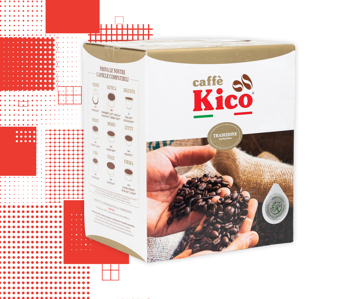 Kico | 150 Cialde Miscela Rossa