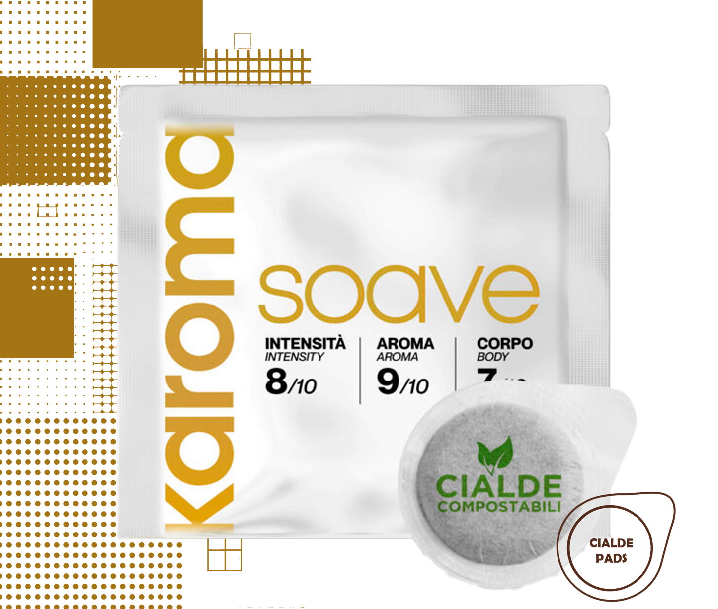 Karoma | 150 Pads Espresso Soave